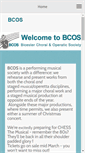 Mobile Screenshot of bcoswesing.org.uk